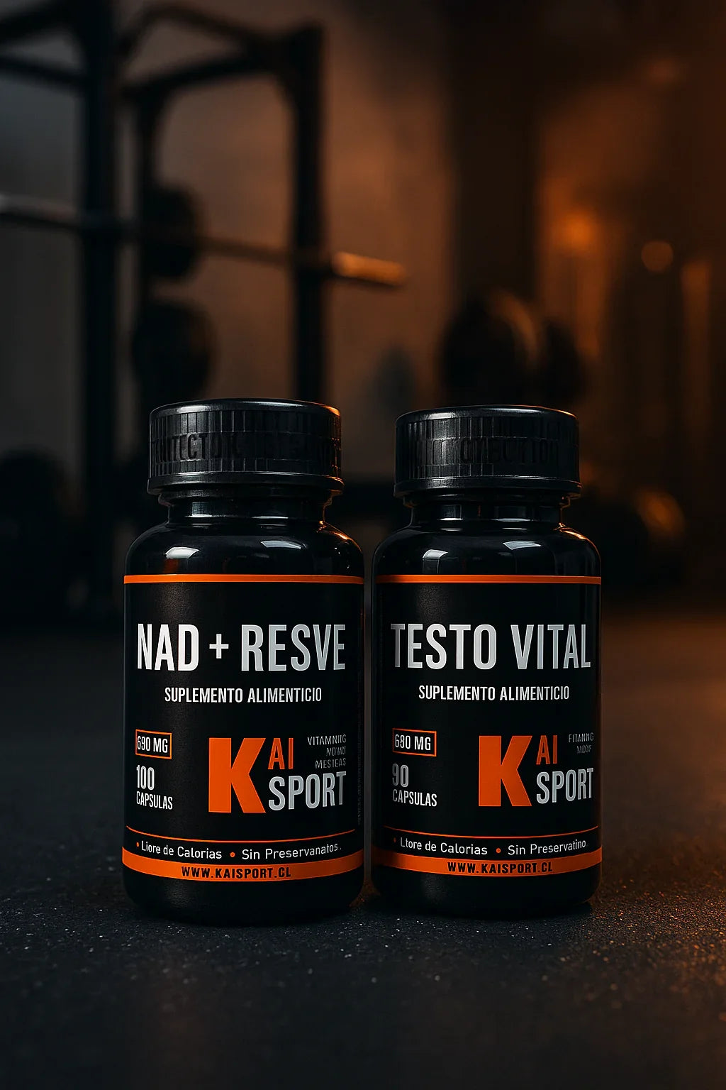 Pack Dual Testo Vital + Nad con Resveratrol + Guía de modos de uso y beneficios