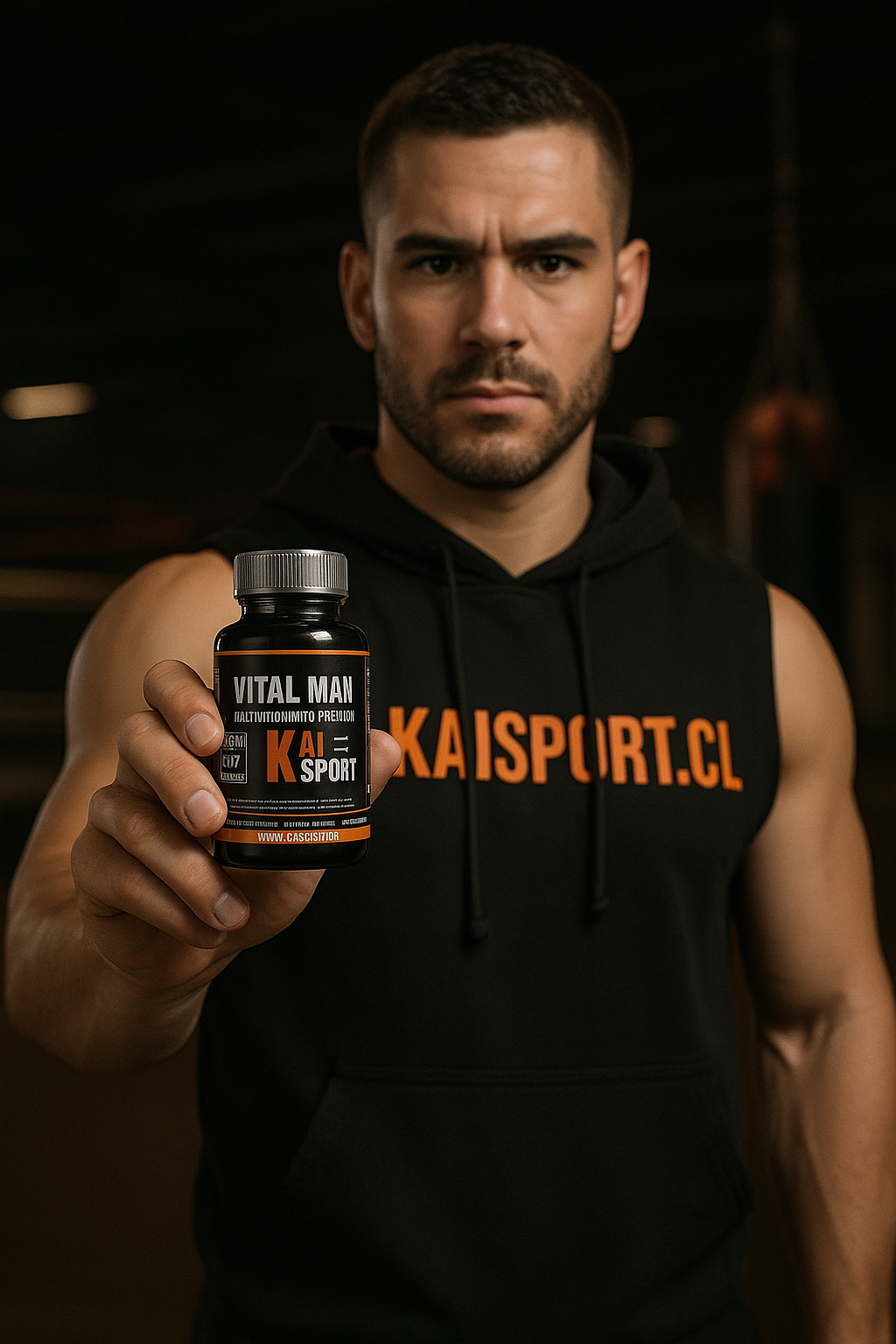 Vital Man 100 cápsulas de 500mg + Guía de modo de uso y beneficios