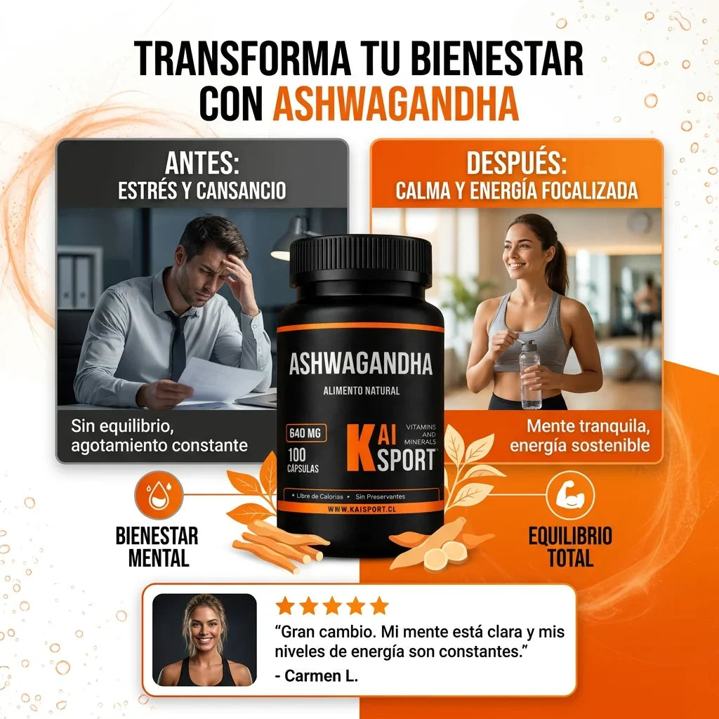 🌱 ASHWAGANDHA - Calma y Equilibrio