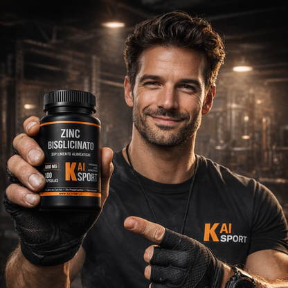 Zinc Bisglicinato - Fuerza, recuperación y equilibrio hormonal real