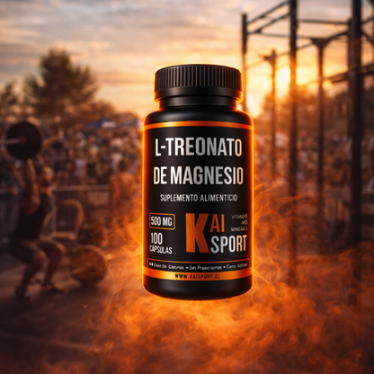 L-Treonato de Magnesio - Enfoque Alto Rendimiento Mental