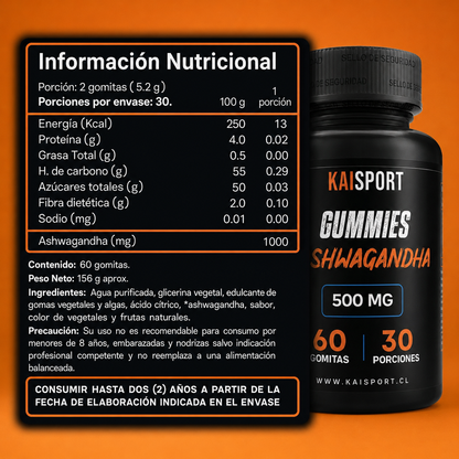 Mejora tu bienestar y recupera tu claridad - Gummies Ashwagandha + Melena de León