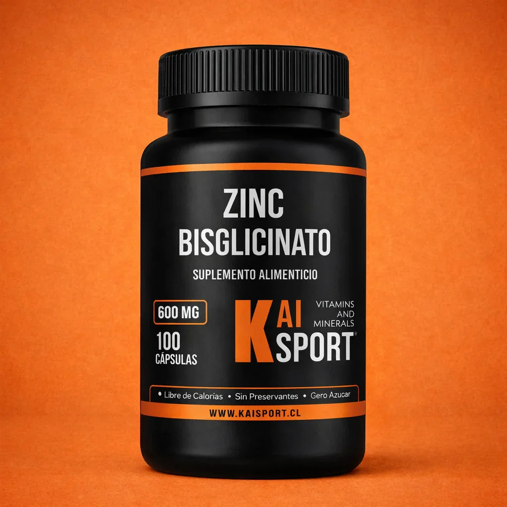 Zinc Bisglicinato - Fuerza, recuperación y equilibrio hormonal real