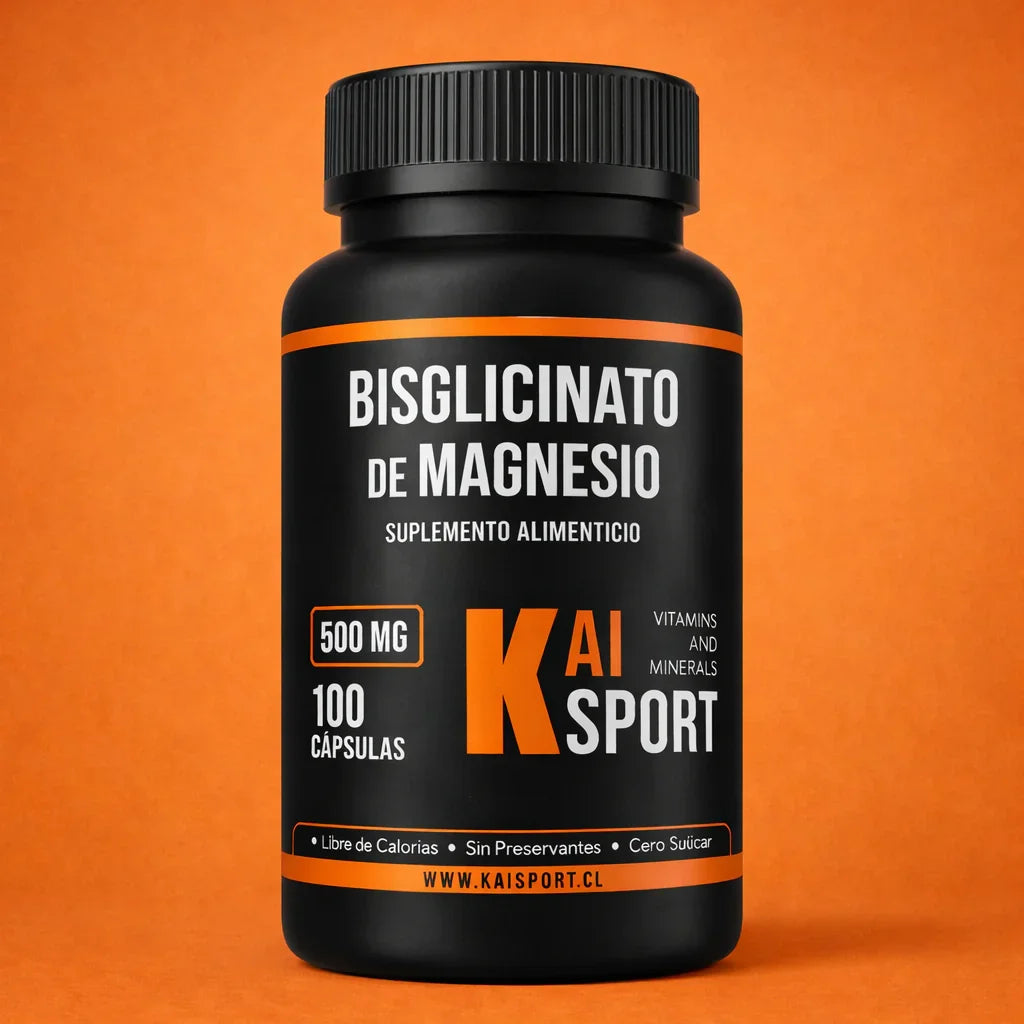 Bisglicinato de Magnesio – Descanso Profundo y Recuperación Real 100 cáps