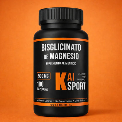 Bisglicinato de Magnesio – Descanso Profundo y Recuperación Real 100 cáps