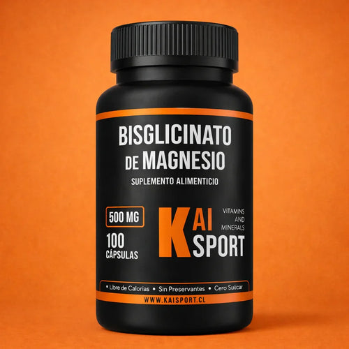 Bisglicinato de Magnesio – Descanso Profundo y Recuperación Real 100 cáps