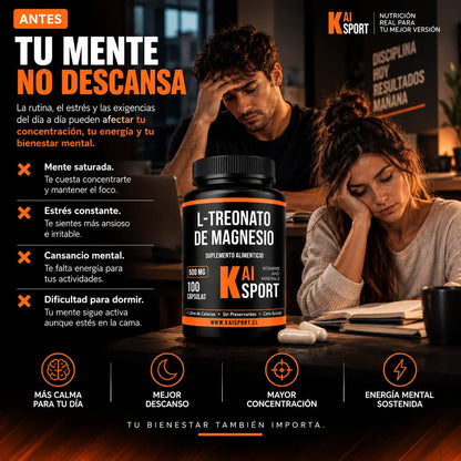 L-TREONATO DE MAGNESIO – Concentración y Enfoque