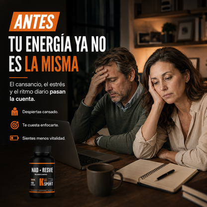 👉 NAD + Resveratrol 590 mg – Energía y Vitalidad por 100 Días