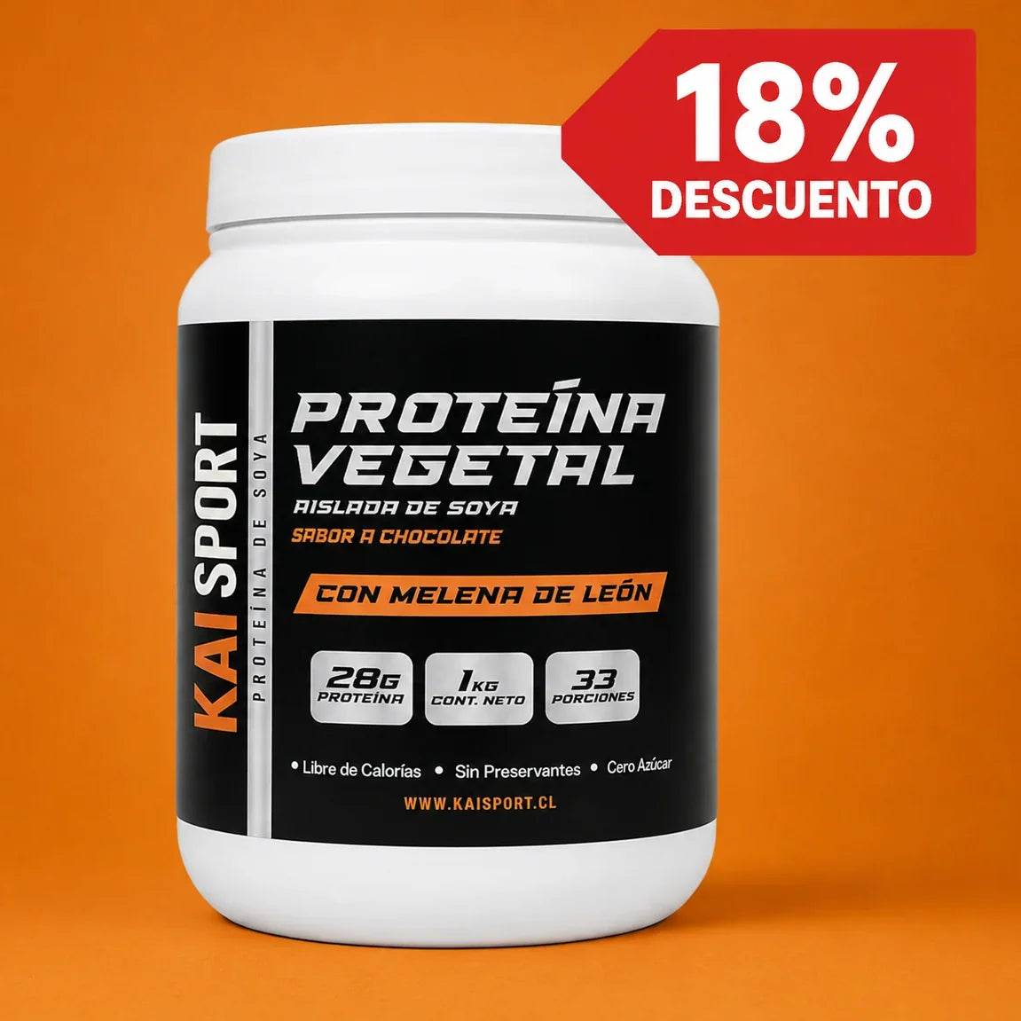 🦁 PROTEÍNA VEGETAL CON MELENA DE LEÓN – Músculo + Enfoque