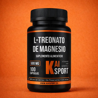 L-Treonato de Magnesio - Enfoque Alto Rendimiento Mental