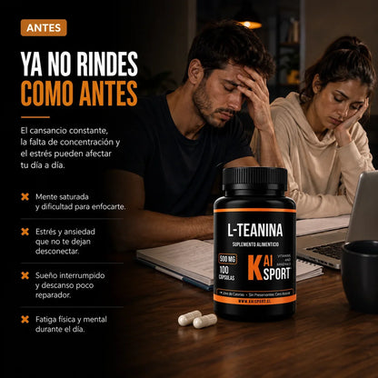 L-TEANINA – Calma y Relajación