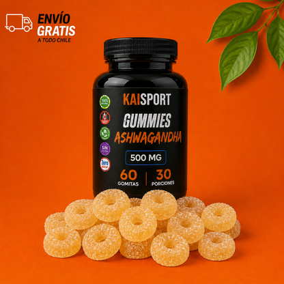 Baja las revoluciones y recupera tu calma — Gummies Ashwagandha