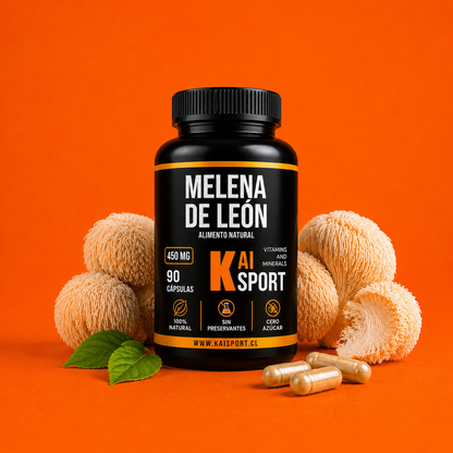 Melena de León – Más enfoque, Memoria y Productividad 450mg / 3 meses