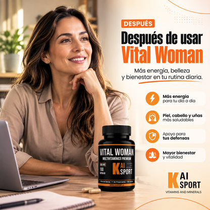 Vital Woman – Energía, Belleza y Bienestar Diario + Guía Gratis