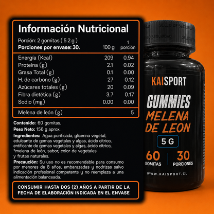 Mejora tu bienestar y recupera tu claridad - Gummies Ashwagandha + Melena de León