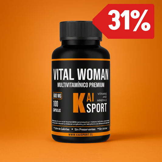 Vital Woman 100 cápsulas de 600mg + Guía de modo de uso y beneficios