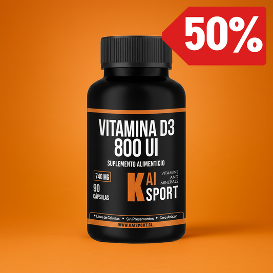 Vitamina D3 800 UI - 90 cápsulas