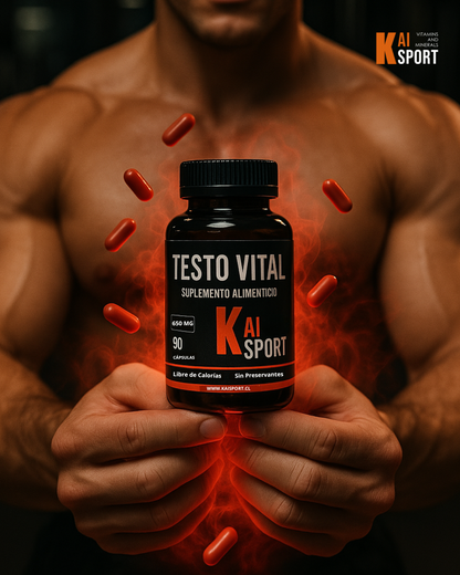 TESTO VITAL (ZMA) 90 CÁPSULAS + GUÍA DE BENEFICIOS Y MODOS DE USO 👇🏽
